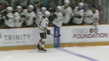 Calvin Crombie Wires It Home For Barrie's First Goal Of The Night