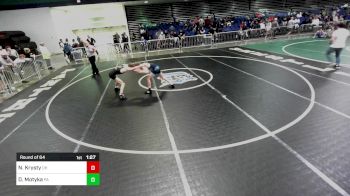 113 lbs Round Of 64 - Neal Krysty, OH vs Davis Motyka, PA