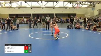 93 lbs Prelims - JAYDEN BOYLES, Southside MS vs Tyler Venet, Triumph Blue MS
