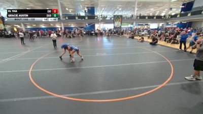 135 lbs Cons. Round 5 - Gracie Austin, Charlotte vs El Tha, Unattached