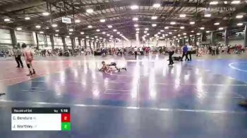 113 lbs Round Of 64 - Colton Bendure, VA vs Jason Worthley, UT