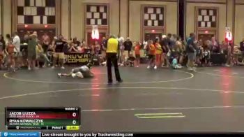 82 lbs Round 2 (6 Team) - Jacob Liuzza, Steel Valley Black vs Ryan Kowalczyk, Olympia National Team