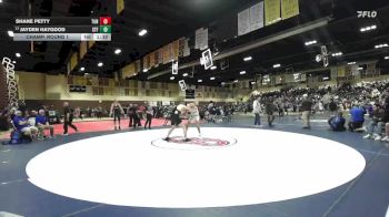 157 lbs Champ. Round 1 - Jayden Haygood, Saint Francis vs Shane Petty, Turlock