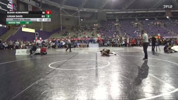 125 lbs Semis (4 Team) - Logan Davis, West Liberty vs Elijah Almarinez, Maryville