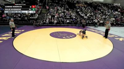 5A 105 lbs Cons. Semi - Kallie Doverspike, Hillcrest vs Corrine Hendricks, Bonneville