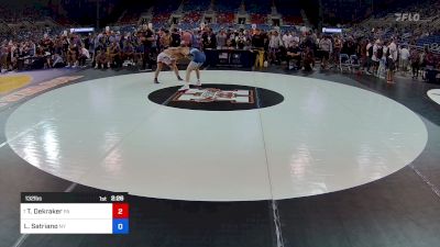 132 lbs Rnd Of 64 - Tyler Dekraker, PA vs Luke Satriano, NY