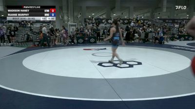 50 kg Champ. Rd Of 32 - Madison Haney, GTH Wrestling vs Rianne Murphy, Iowa Women's Wrestling Club/ Titan Mercury Wrestling Club