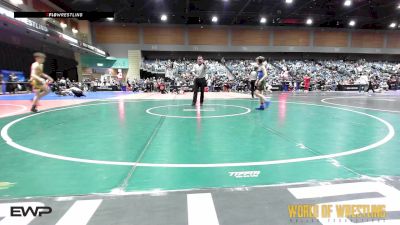 90 lbs Consi Of 16 #2 - Evan Ferguson, Cornerstone Mat Club vs Waylon Kerby, Patriot Wrestling Club