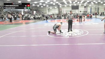 4 - 157 lbs Cons. Round 2 - William Riley, James Wood vs John Bednarczyk, Hanover