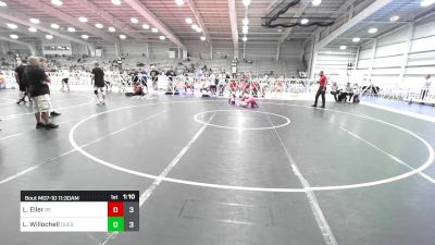 120 lbs Quarterfinal - Lawson Eller, Beast Of The East vs Luke Willochell, Quest School Of Wrestling Gold