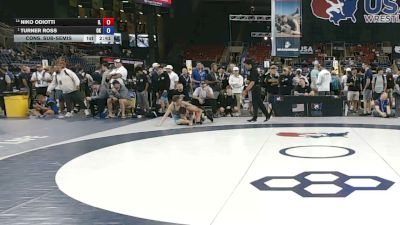 113 lbs Cons. Sub-semis - Niko Odiotti, Illinois vs Turner Ross, Oklahoma