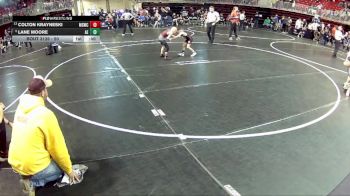 50 lbs Cons. Round 1 - Lane Moore, Arlington Eagles vs Colton Krayneski, Millard South Wrestling Club