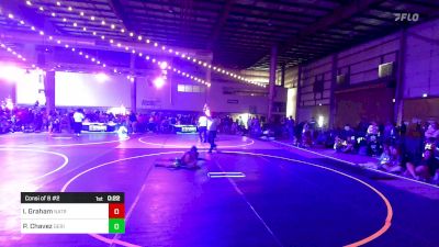 54 lbs Consi Of 8 #2 - Isaac Graham, Natrona Colts vs Phoenix Chavez, Gering WC