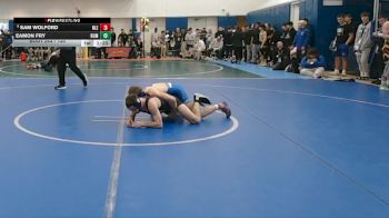 120 lbs Champ. Round 1 - Eamon Fry, Rumson-Fair Haven Regional vs Sam Wolford, Northern Lebanon