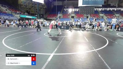 285 lbs Rnd Of 16 - Wyatt Schmitt, IL vs Dean Bechtold, PA