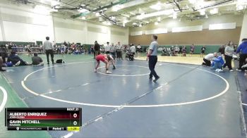 132 lbs Champ. Round 1 - Gavin Mitchell, Madison vs Alberto Enriquez, John Glenn