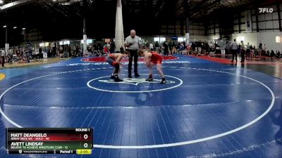 113 lbs Round 1 (6 Team) - Matt DeAngelo, GREAT NECK WC - GOLD vs Avett Lindsay, BELIEVE TO ACHIEVE WRESTLING CLUB