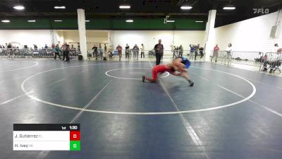 150 lbs Consi Of 32 #1 - Jose Gutierrez, FL vs Hayze Ivey, OK