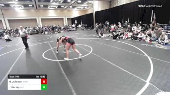 130 lbs Consi Of 8 #2 - Mia Johnson, Stampede WC vs Lindsay Kersey, Silverback WC