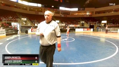 78 lbs Cons. Round 2 - Andrew Redshirt, Grindhouse Wrestling Club vs Joseph Ricketts, Prescott Valley Bighorns