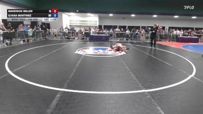 148 lbs Consi Of 16 #1 - Maddison Miller, PA vs Ilyana Martinez, MO