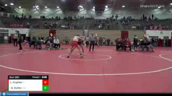 145 lbs Cons. Semi - Gage Gulley, Noblesville vs Larz Hughes, Rensselaer Central