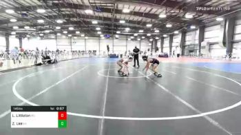 145 lbs Consolation - Landon Littleton, MO vs Zachery Lee, GA