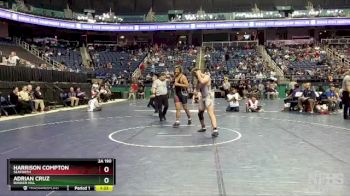 2A 190 lbs Champ. Round 1 - Harrison Compton, Seaforth vs Adrian Cruz, Bunker Hill