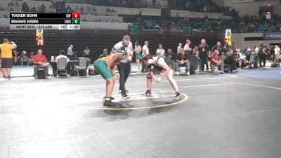 215 lbs Semifinal - Tucker Bohn, Buford vs Mahaki Jones, Eau Claire