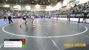 105 lbs Quarterfinal - Jahryzen Pagaragan, Pride Wrestling vs Matthew McDermott, Legacy Dragons