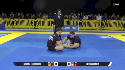 Florian Hemels vs Moussa Farouk Kadi 2025 Pan IBJJF Jiu-Jitsu No-Gi Championship