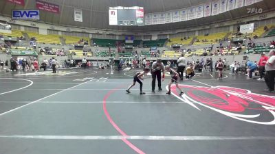 55 lbs Consi Of 8 #1 - Carson Murphy, Gentry Youth Organization Wrestling vs Walker Yount, Prairie Grove Youth Wrestling