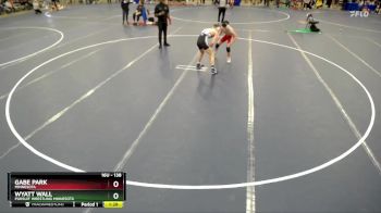 138 lbs Quarterfinal - Wyatt Wall, Pursuit Wrestling Minnesota vs Gabe Park, Minnesota