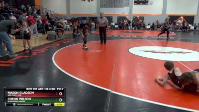 PW-7 lbs Quarterfinal - Coehn Wilson, Hammerin Hawks vs Mason Gladson, USA MAT CLUB