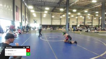 73 lbs Semifinal - Silas Templar, Run To Danger vs Giovanni Gibbs, Mat Demon WC