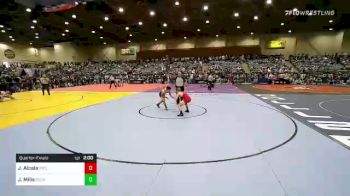 113 lbs Quarterfinal - Jesus Alcala, Empire Wrestling Club vs J W Mills, Escalon Wrestling