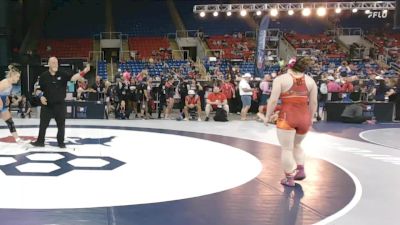 130 lbs Cons. Semis - Abigail Mozden, OH vs Kailin Sebert, TX