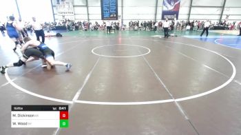 152 lbs Consi Of 16 #2 - Michael Dickinson, AK vs William Wood, NY