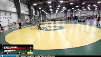 80 lbs Rd# 4- 2:00pm Friday Final Pool - Hayes Kennedy, Minion Green vs Wyatt Stauffer, M2TC Blue