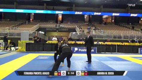 Amanda M. Sousa vs Fernanda Pimentel Araujo 2025 Pan Jiu Jitsu IBJJF Championship