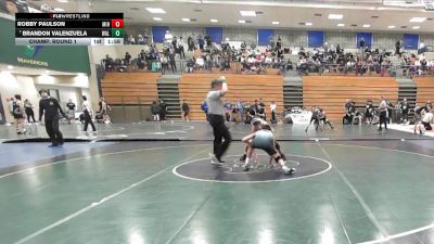 106 lbs Champ. Round 1 - Brandon Valenzuela, Walnut vs Robby Paulson, Mission Hills