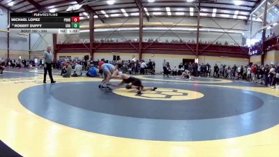 144 lbs Champ. Round 2 - Michael Lopez, Ponderosa vs Robert Duffy, Christian Brothers Academy