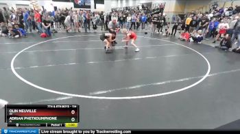 114 lbs Cons. Round 7 - Adrian Phetxoumphone, IA vs Olin Neuville, WI