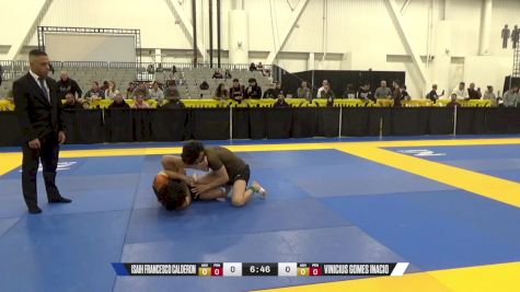 Vinicius Gomes Inacio vs Isaih Francesco Calderon 2024 World IBJJF Jiu-Jitsu No-Gi Championship