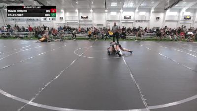 68 lbs Round 4 (10 Team) - Cole Lebec, SHWA vs Mazin Hmidan, Donahue WA