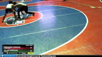 4 lbs Quarterfinal - Dylan Gonzalez, Pickens vs Fernando Cordova, Cedartown