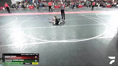 70 lbs 3rd Place Match - Jaxon Prom, Askren Wrestling Academy vs Thomas Lesselyong, Team Nazar