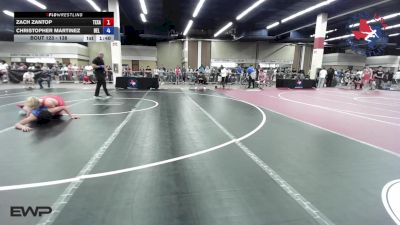 138 lbs Round Of 32 - Zach Zantop, Texas vs Christopher Martinez, Bel Air High School Wrestling