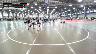 126 lbs Round Of 32 - Jiselle Riley, NC vs Amelia Robison, MO