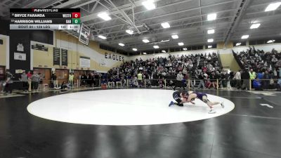 126 lbs Round Of 16 - Bryce Faranda, Westhill vs Harrison Williams, Darien